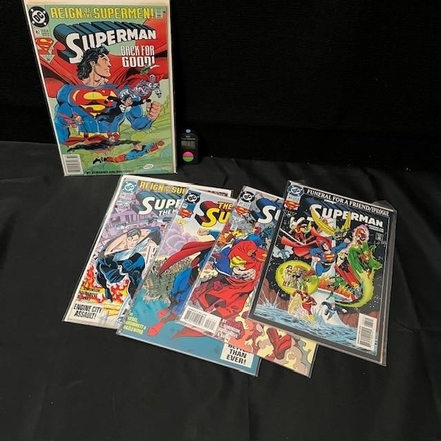 Superman Modern Age Comics w/newsstand Eds. (1 of 1)