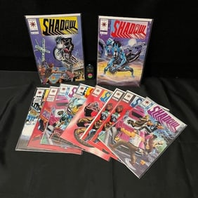 Valiant Shadow Man Comic Lot