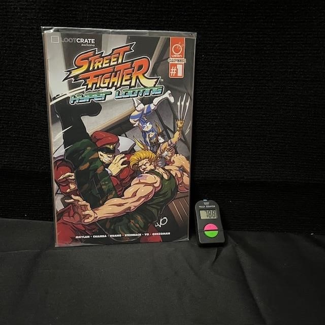 Street Fighter 1 Loot Crate Edition Comic: We are a veteran owned company. Please look at the Photos Carefully to determine condition of lot. All lots sold as is. Please message if you have any questions. By placing a bid, you agree to the ter