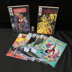 Valiant Harbinger Comic Lot w/Frank Miller Covers