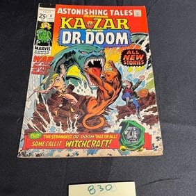 Astonishing Tales 8 Feat Dr. Doom Bronze Age Comic