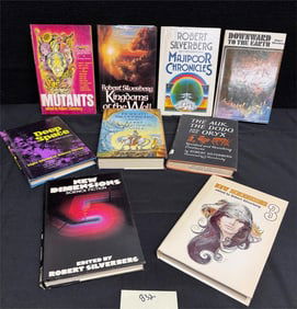 Group of Rare Robert Silverberg HC Novels