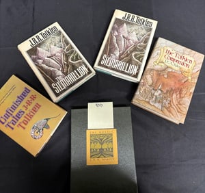 Hobbit 3rd Print + J.R.R. Tolkien books w1st Print