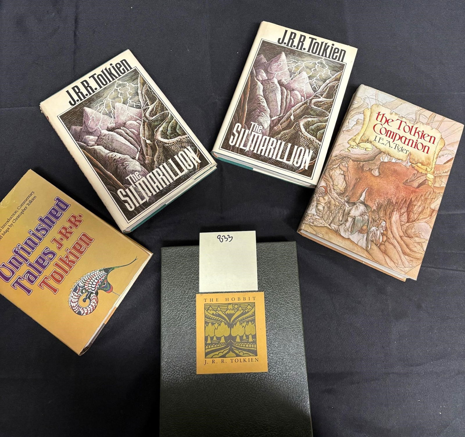Hobbit 3rd Print + J.R.R. Tolkien books w1st Print (1 of 10)