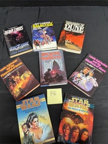 Star Wars & Sci Fi Hard Cover Books w/Dune