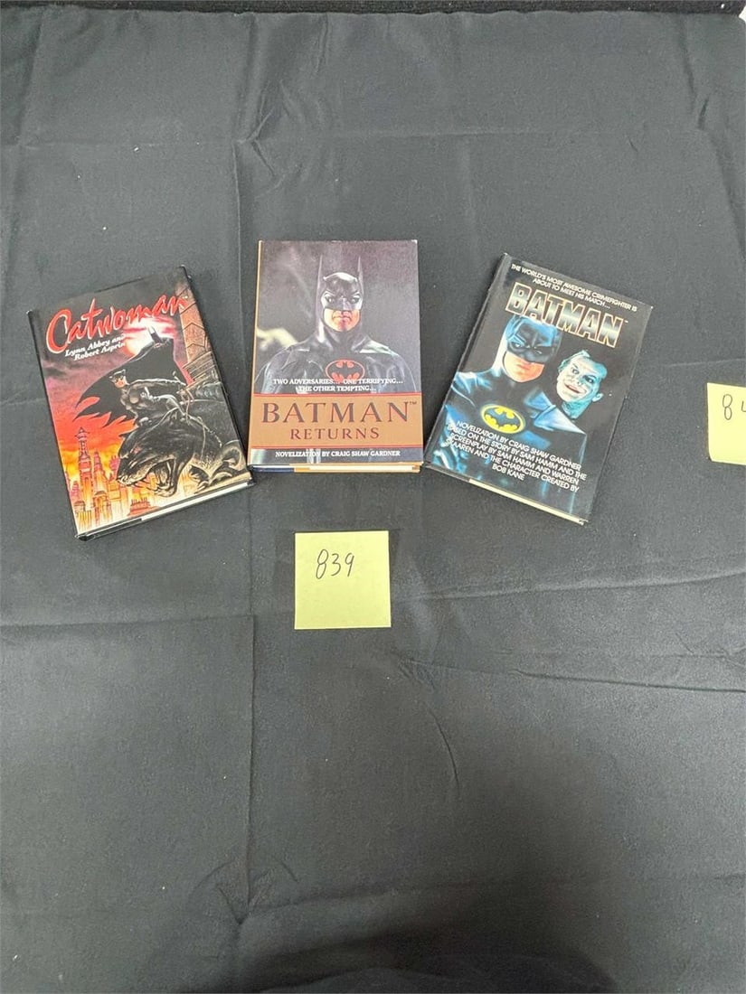 Batman Movie Hard Cover Novel Adaptations Catwoman: We are a veteran owned company. Please look at the Photos Carefully to determine condition of lot. All lots sold as is. Please message if you have any questions. By placing a bid, you agree to the ter