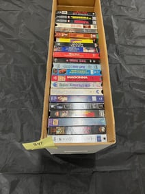 Huge Box of VHS w/ Crow, Rare Horror & Beta