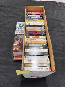 Huge VHS Lot w/Many Music VHS, Peter Gun, Superman