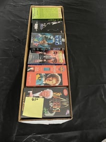 HUGE VHS Lot w/Dr. Who Unopened
