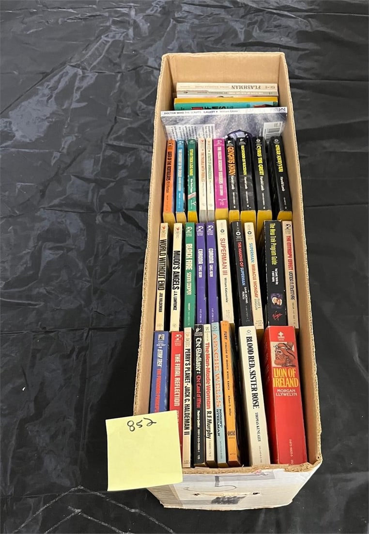 Large Group of Paperback Sci-Fi Many w/Star Trek (1 of 6)