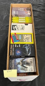 VHS Lot RARE Star Trek Bloopers, Avengers 1st Ser.