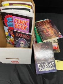 Magazine Box w/Overstreet Guides +