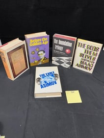 Isaac Asimov 1st Print Hard Cover Books