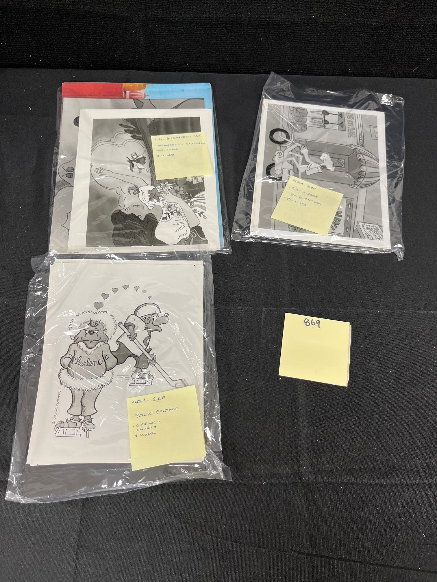 Movie Press Photos & Photo Lobby Card Lot: Nice mix of classic Movie or television press photos and movie lobby cards in great shape in bags, some with some of the lots in this auction also containing original press releases. We are a veteran