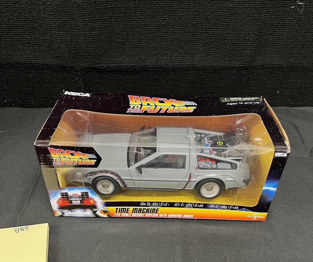 Back to the Future Time Machine NIB (1 of 3)