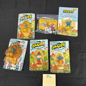 Smurfs NIB Action Figures + Open AF