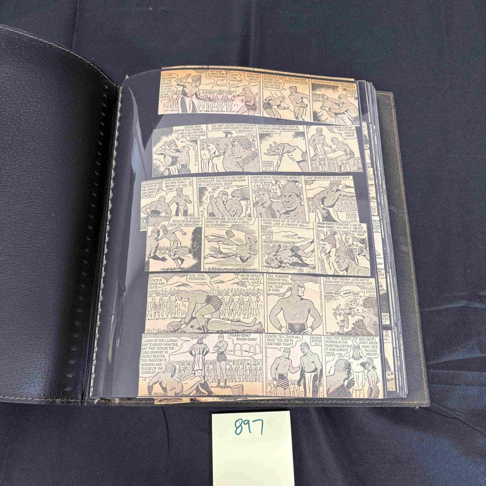 Phantom Binder 2 Huge Lot of Newspaper Dailies (1 of 4)