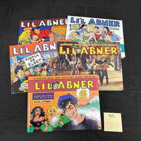 Lil Abner HC Omnibus Lot w/Frazetta Interview