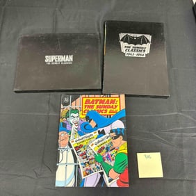 Batman & Superman HC Sunday Comic Omnibus Lot