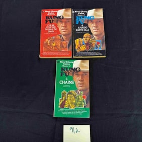 Kung Fu Paper Back Book Lot