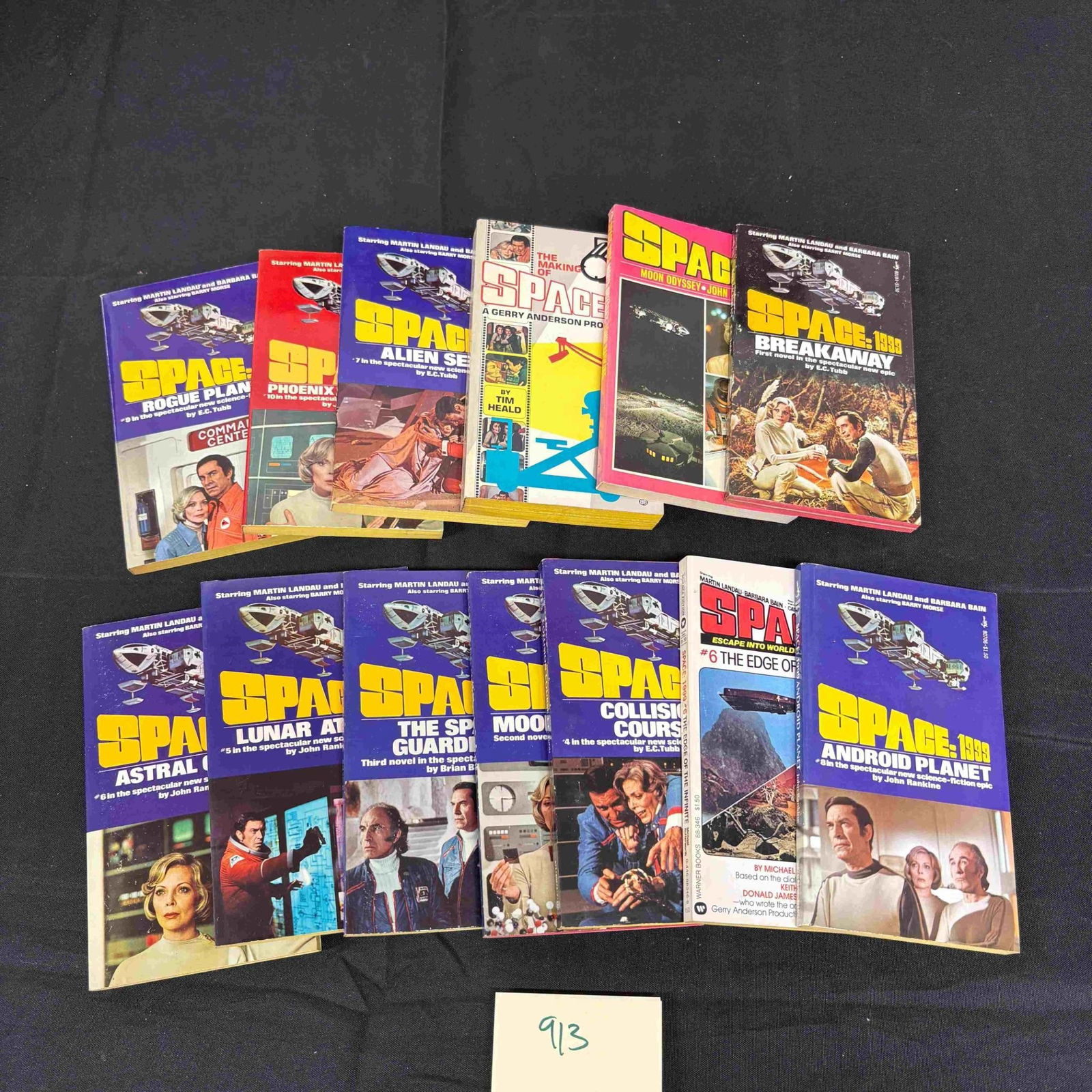 Space 1999 Paperback Book Lot (1 of 2)