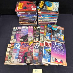 Large Group of Sci-Fi Pocket Pulp Books & Mags