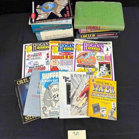 Large Group of Magazines and books