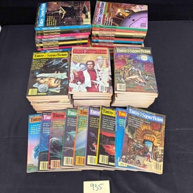 Group of Fantasy & Science FIction Pocket Pulps