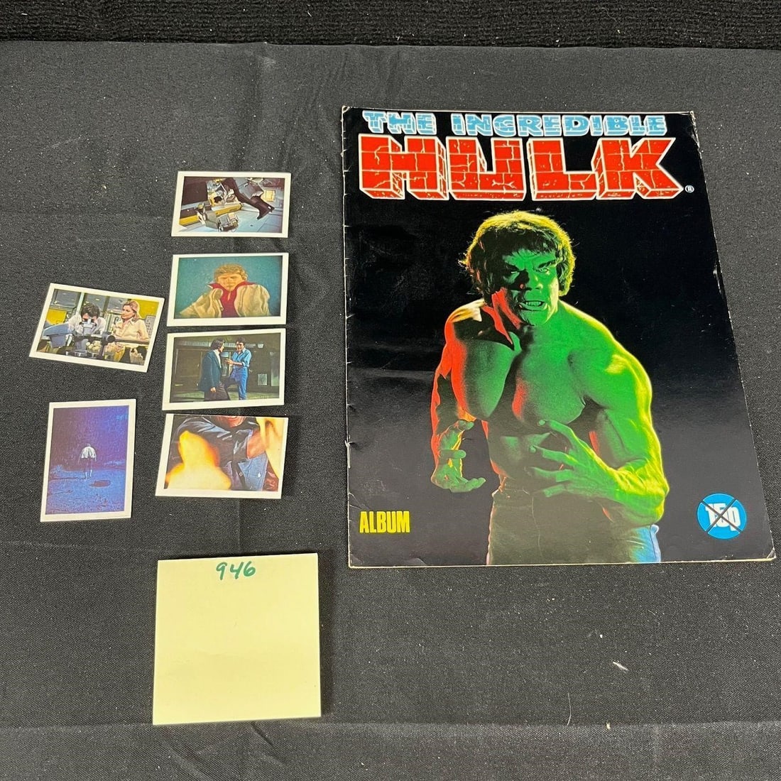 Hulk 1970's TV Show Unused Sticker Book w/Stickers (1 of 3)