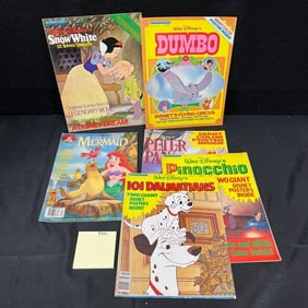 Group of 1970's Disney Poster Books