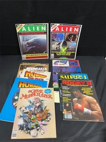 Group of 1970's Poster Book Magzines w/Alien