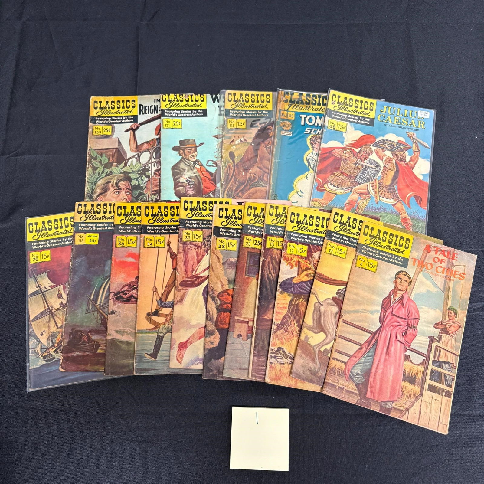 Classic Illustrated Golden Age Comic Books
