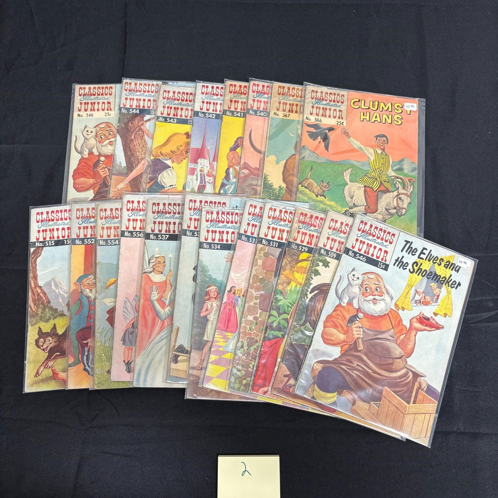 Classic Illustrated Junior Comic Books (1 of 2)
