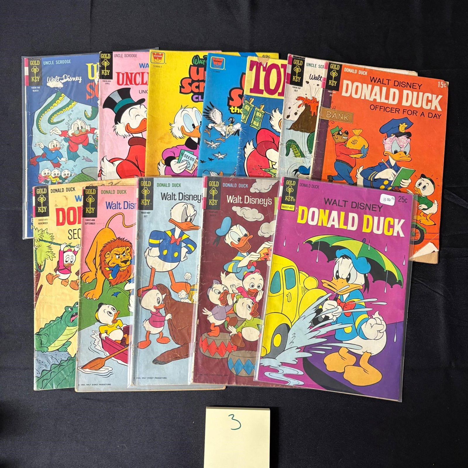 Uncle Scrooge Gold Key Comic Books (1 of 1)