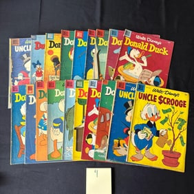 Donald Duck and Uncle Scrooge Dell Comic Books