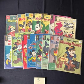 Mickey Mouse Dell & Gold Key Comic Books