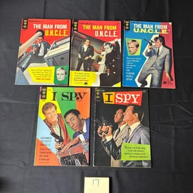 Man from U.N.C.L.E. & I Spy Comic Books