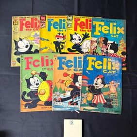 Felix the Cat Golden Age & Silver Age Comic Books