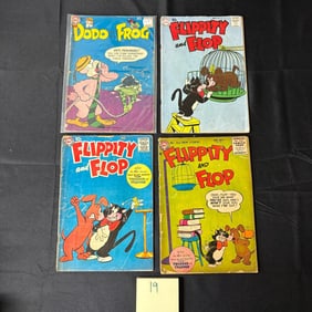 Flippity Flop + DC Silver Age Comic Books