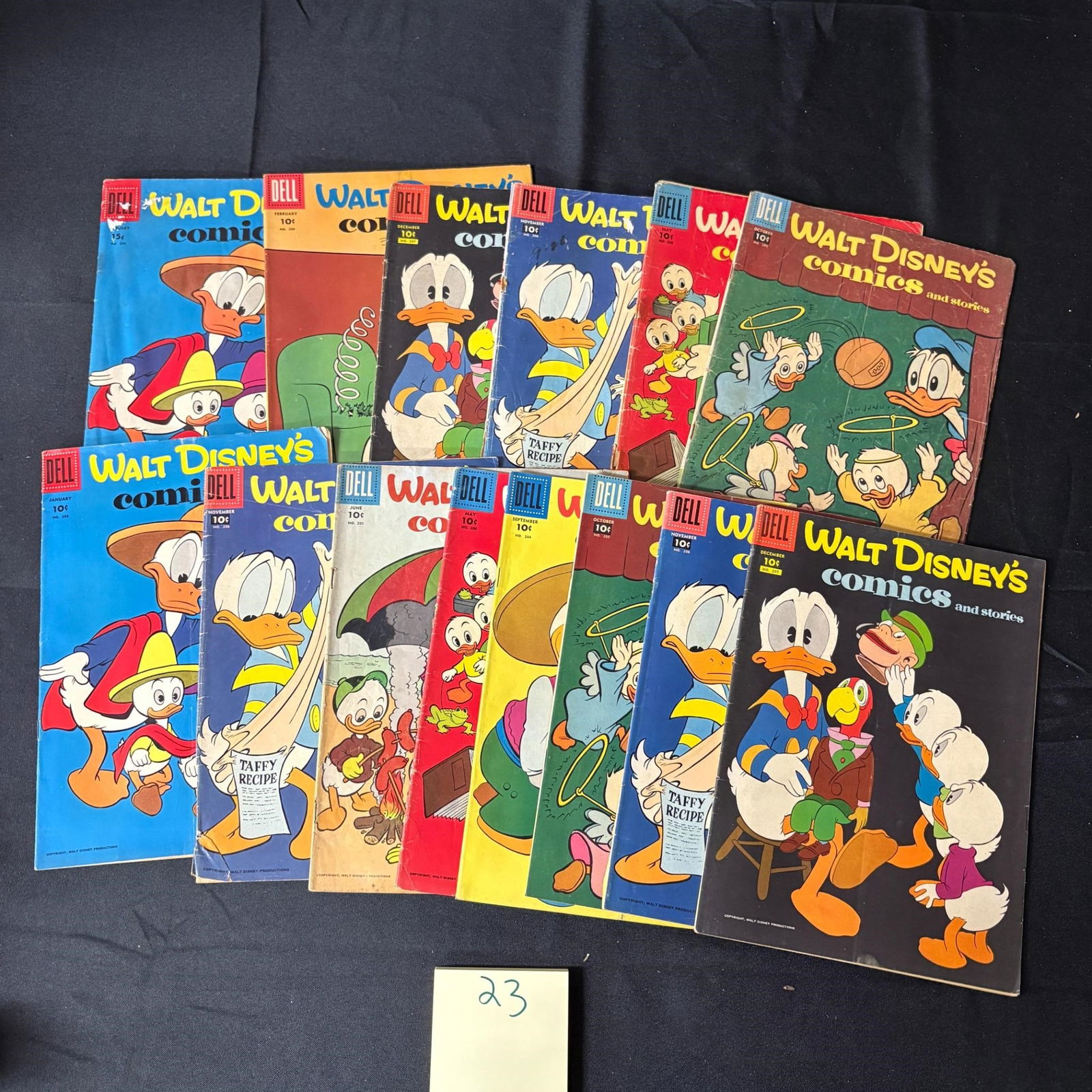 Dell Walt Disney's Comics & Stories Comic Books (1 of 2)