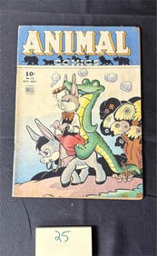 Animal Comics 11 Dell Golden Age Comic Book