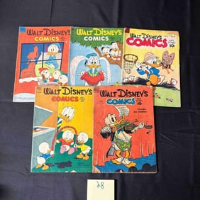 Walt Disney's Comics & Stories Early Issues Lot