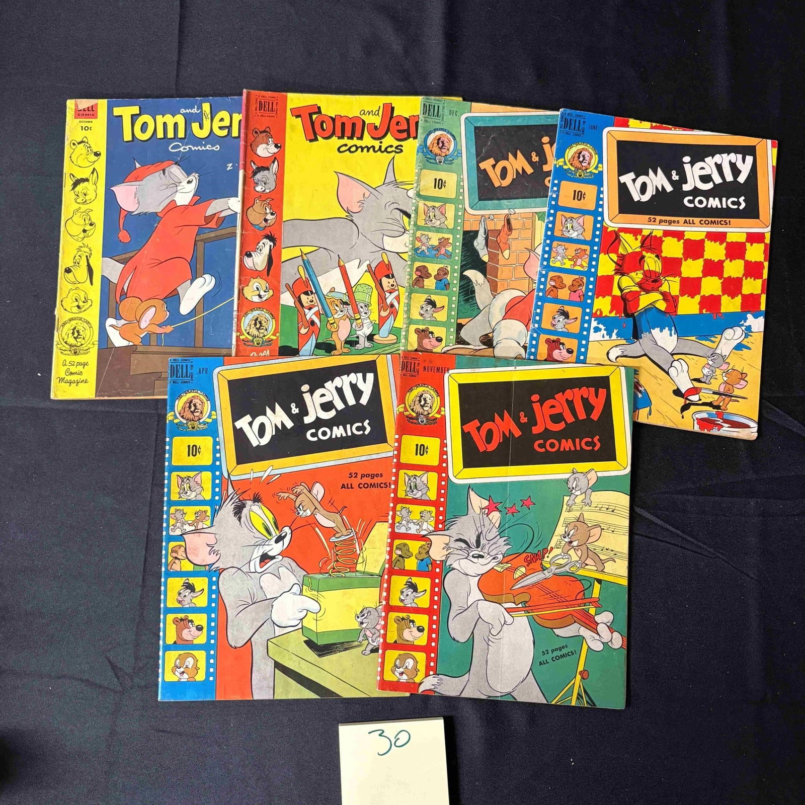 Tom & Jerry Dell Golden Age Comic Books (1 of 1)