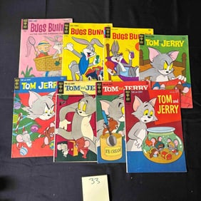 Bugs Bunny & Tom & Jerry Gold Key Comic Books