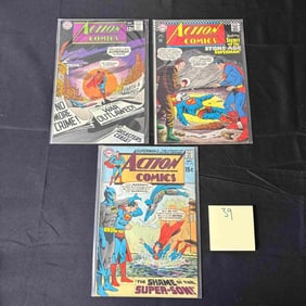 Action Comics DC Silver Age Comic Books