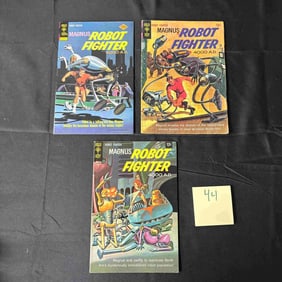 Magnus Robot Fighter Gold Key Comic Books