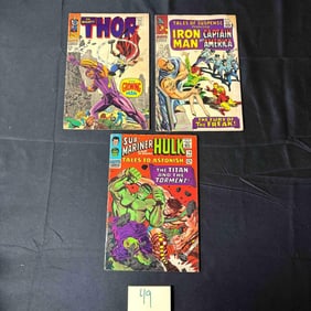 Marvel Silver Age Comic Books w/ Thor