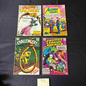DC Silver Age Comic Books W/Action Comics