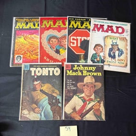 Mad & Dell Silver & Golden Age Comic Books