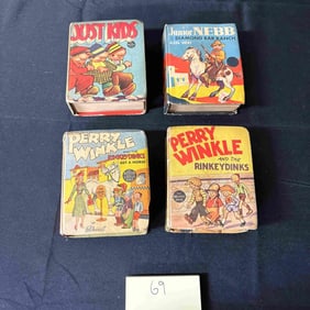 Perry Winkle + 3 Platinum Age Little Books